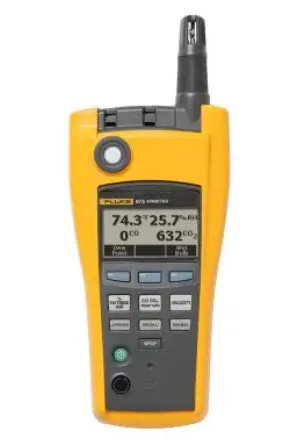 Fluke 975 AirMeter?多功能環(huán)境測量儀進(jìn)行基本的IAQ/HVAC 測量