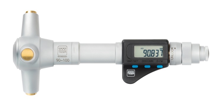 瑞士盲孔機(jī)械內(nèi)徑千分尺，TESA三點(diǎn)內(nèi)徑千分尺、瑞士TESA內(nèi)徑千分尺