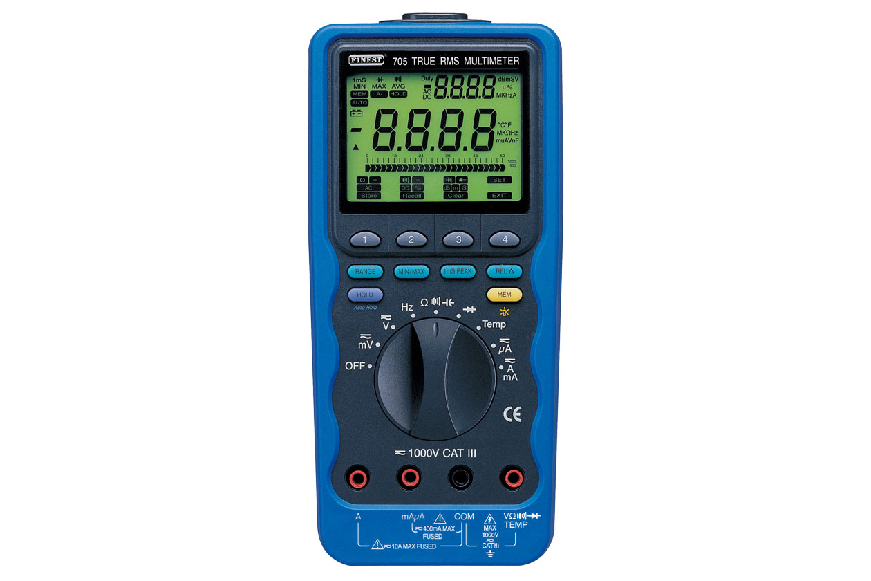 F705 3 4/5位真有效值數(shù)字萬用表